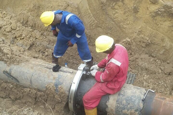 Проект нефтепровода SHELL, замена труб 500 мм